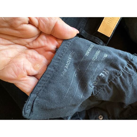 RE/DONE Levi’s Black 70's Stove Pipe Jeans size 30 - Picture 9 of 11